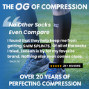 Tech+ Graduated Compression Socks detail 2