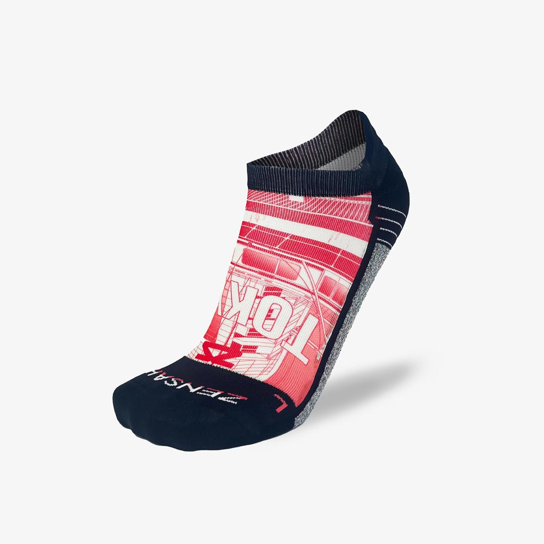 Tokyo Street Running Socks (No Show)Socks - Zensah