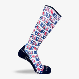 USAs Compression Socks (Knee-High)Socks - Zensah
