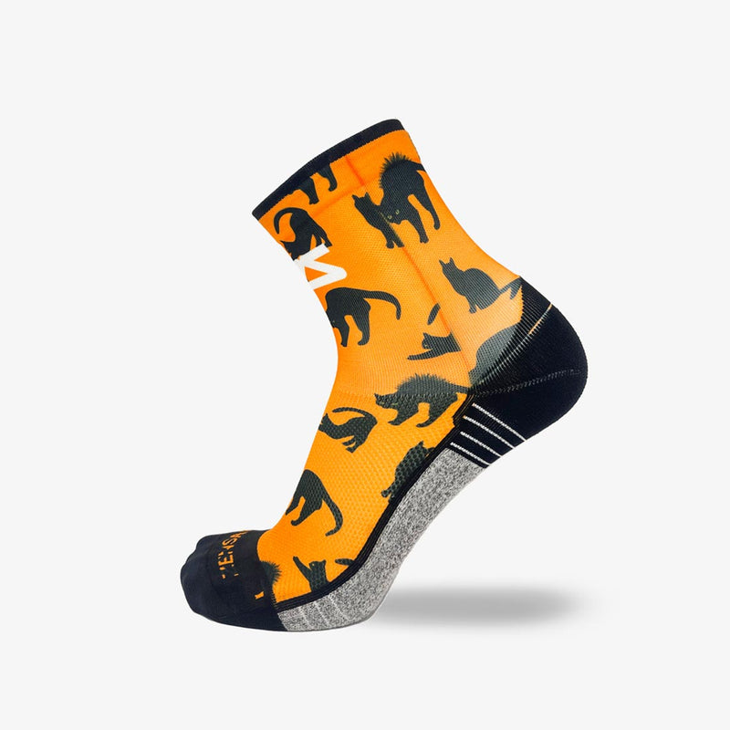 Black Cats Socks (Mini-Crew)