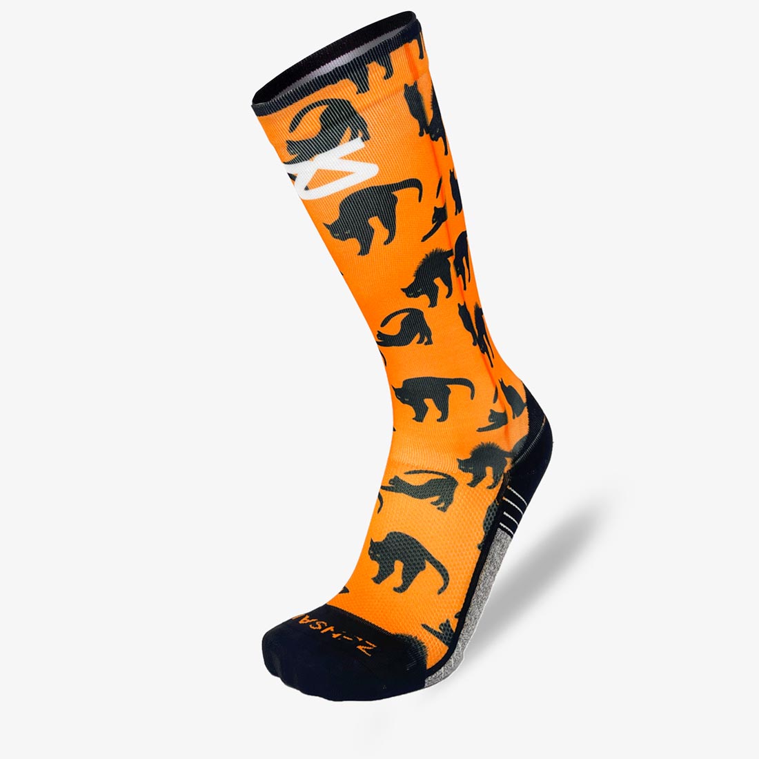 Black Cats Compression Socks (Knee-High)Socks - Zensah
