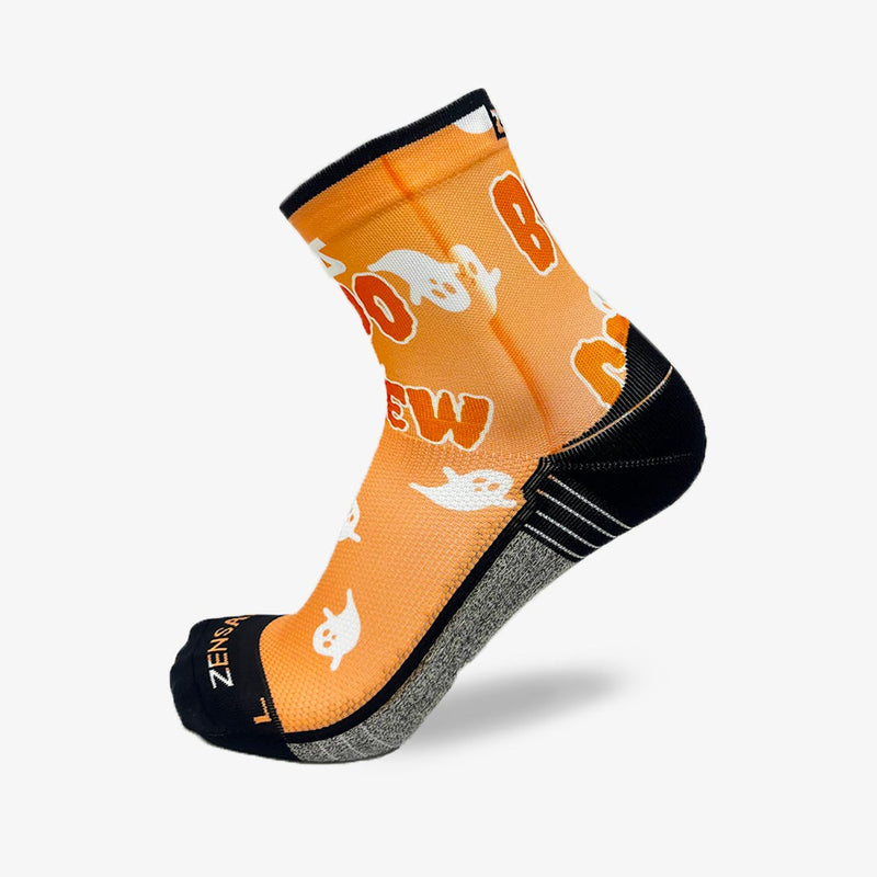 Halloween Boo Crew Running Socks (Mini-Crew)