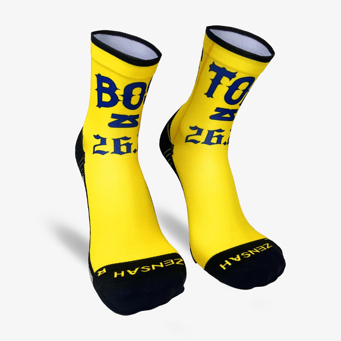Classic Boston 26.2 Running Socks (Mini-Crew)Socks - Zensah