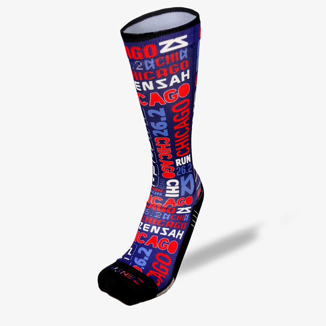 Busy Chicago Compression Socks (Knee-High)Socks - Zensah