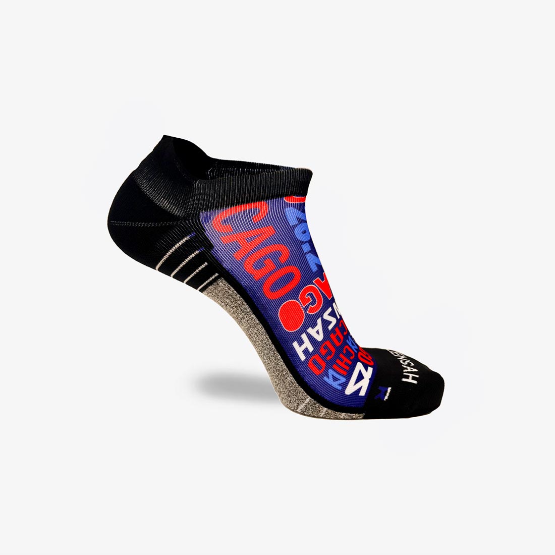 Busy Chicago Running Socks (No Show)Socks - Zensah