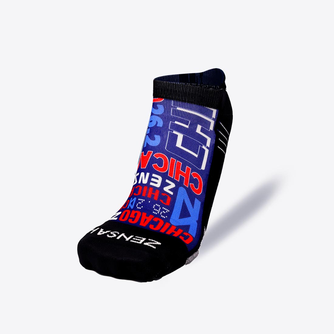 Busy Chicago Running Socks (No Show)Socks - Zensah
