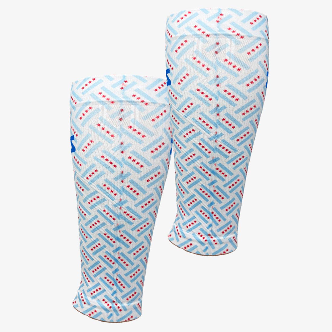 Chicago Flags Compression Leg SleevesLeg Sleeves - Zensah