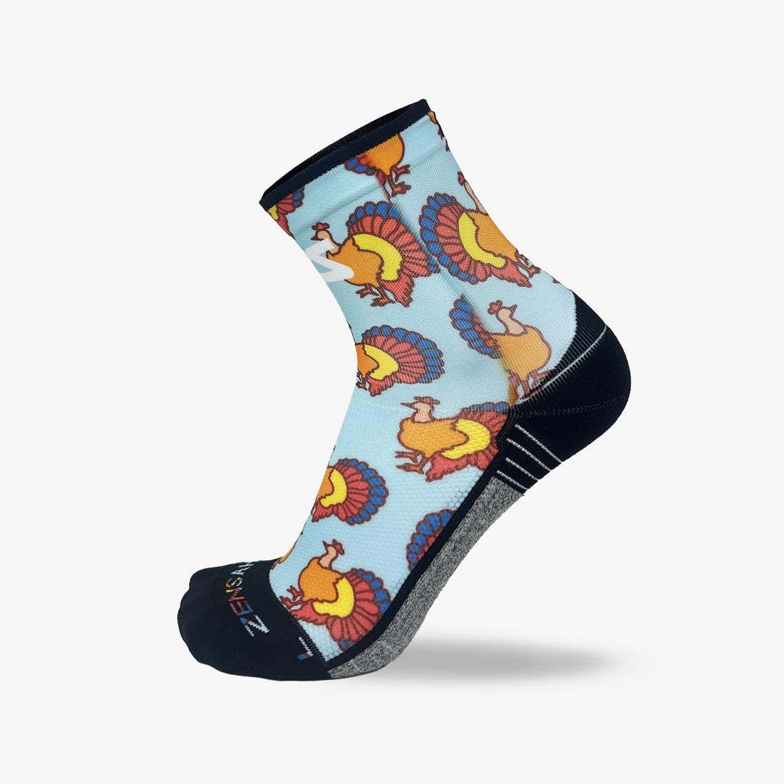 Colorful Turkeys Socks (Mini-Crew)Socks - Zensah
