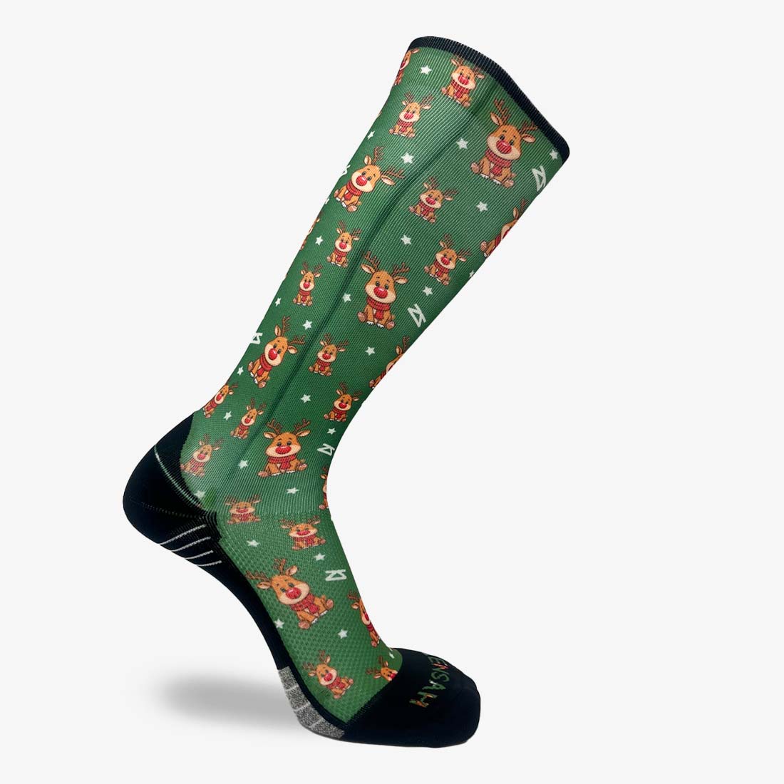 Cute Reindeers Compression Socks (Knee-High)