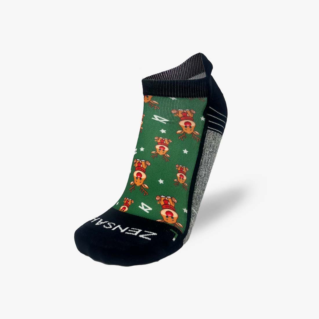 Cute Reindeer Running Socks (No-Show)