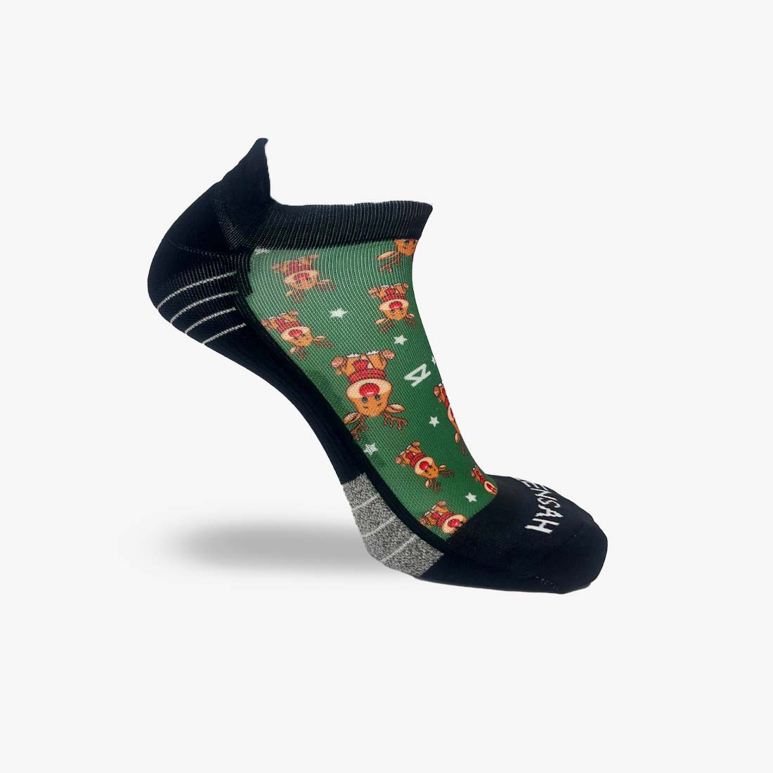 Cute Reindeer Running Socks (No-Show)