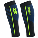 Featherweight Compression Leg Sleeves in Charcoal/Blue, pair