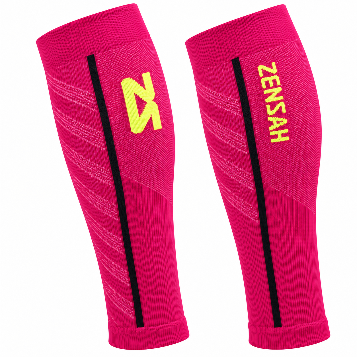 Featherweight Compression Leg Sleeves in Fuchsia, pair