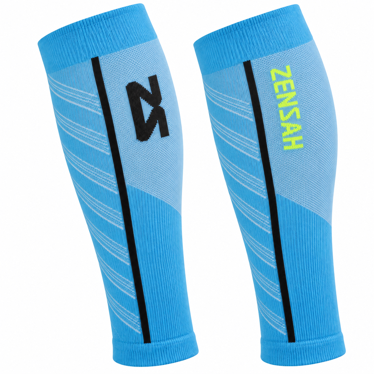 Featherweight Compression Leg Sleeves in Turquoise, pair