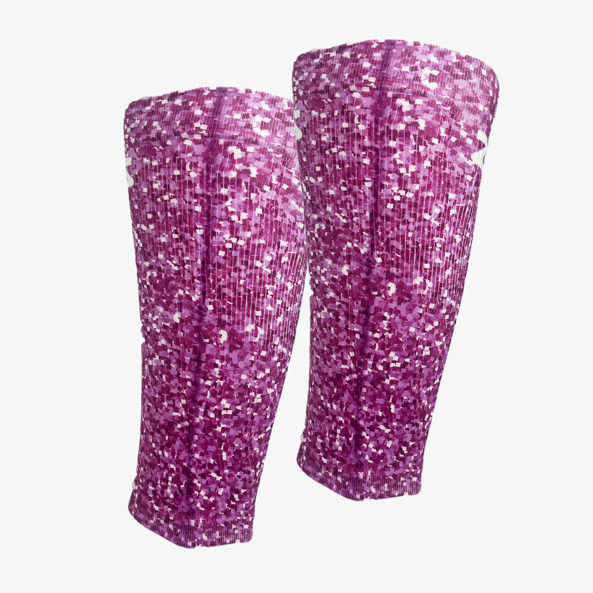 Pink Glitter Compression Leg Sleeves