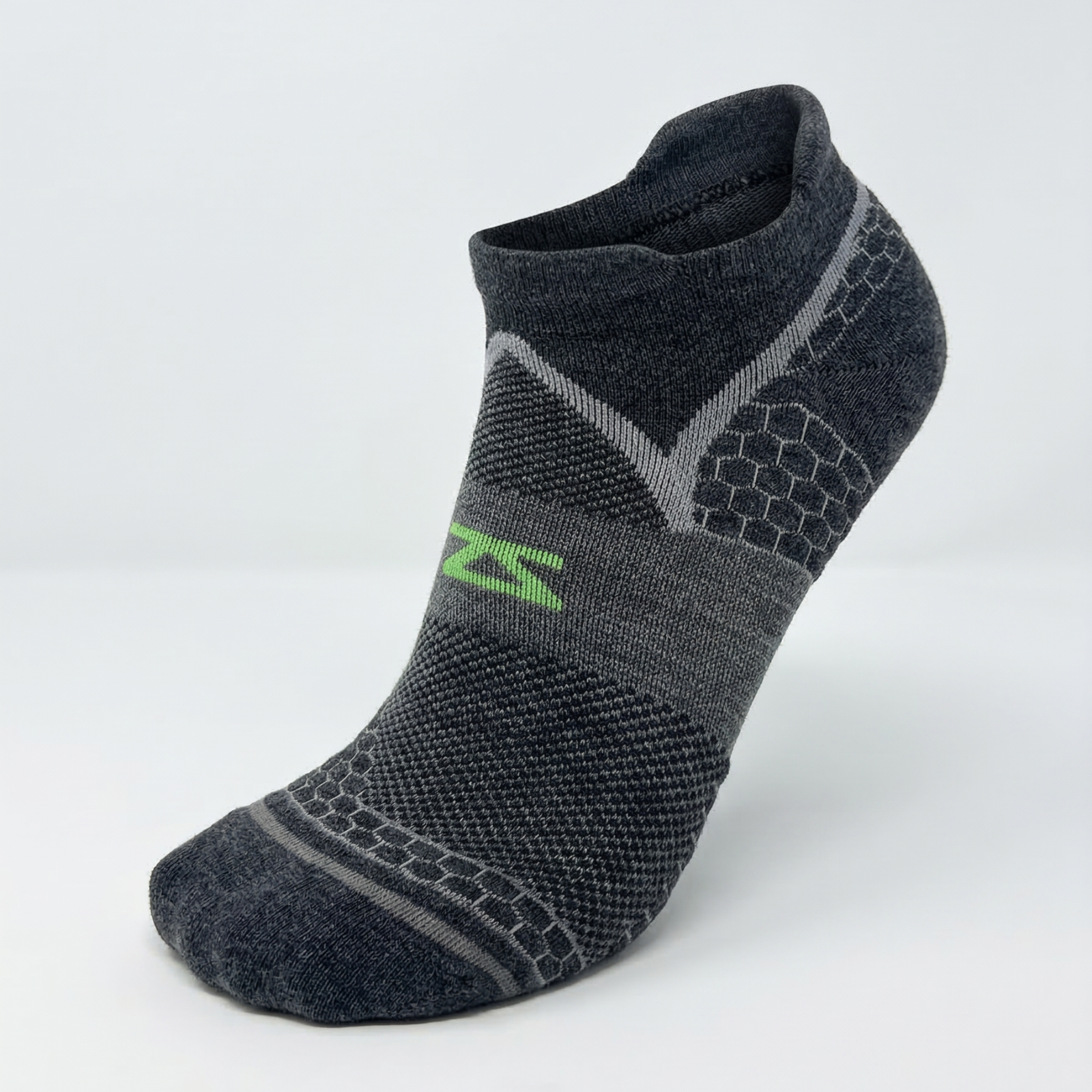 Grit 2.0 Running Socks (No-Show)