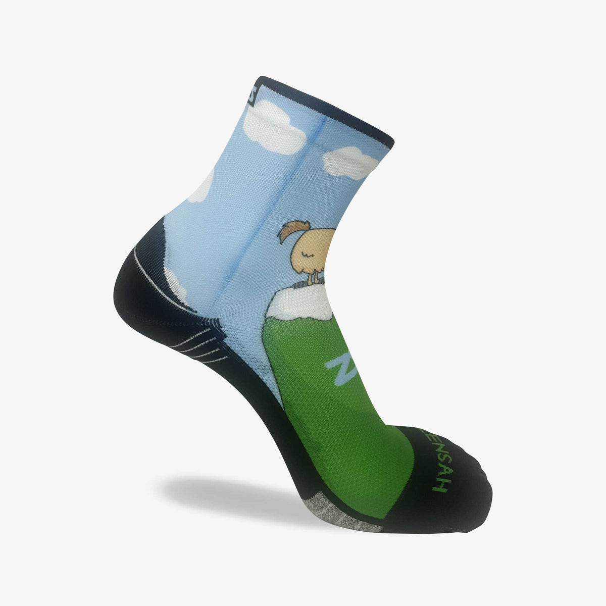 Mountaintop Goat Socks (Mini-Crew)
