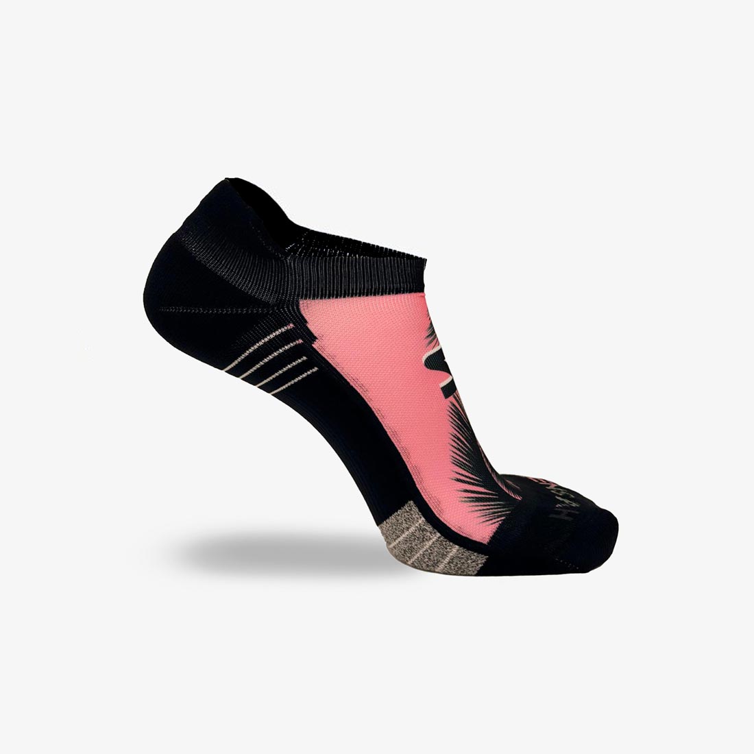 Jungle Miami Running Socks (No Show)Socks - Zensah