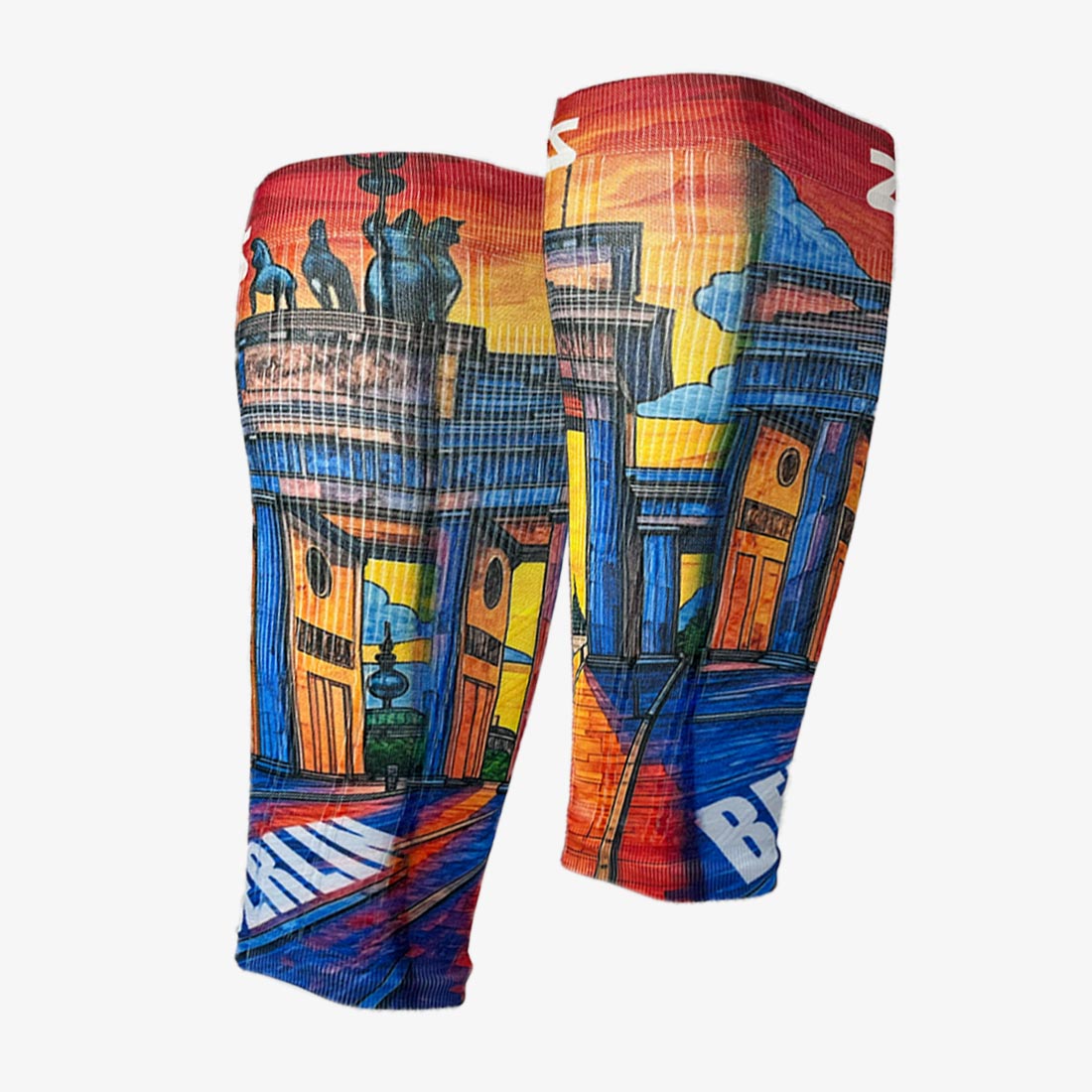 Colorful Berlin Compression Leg Sleeves