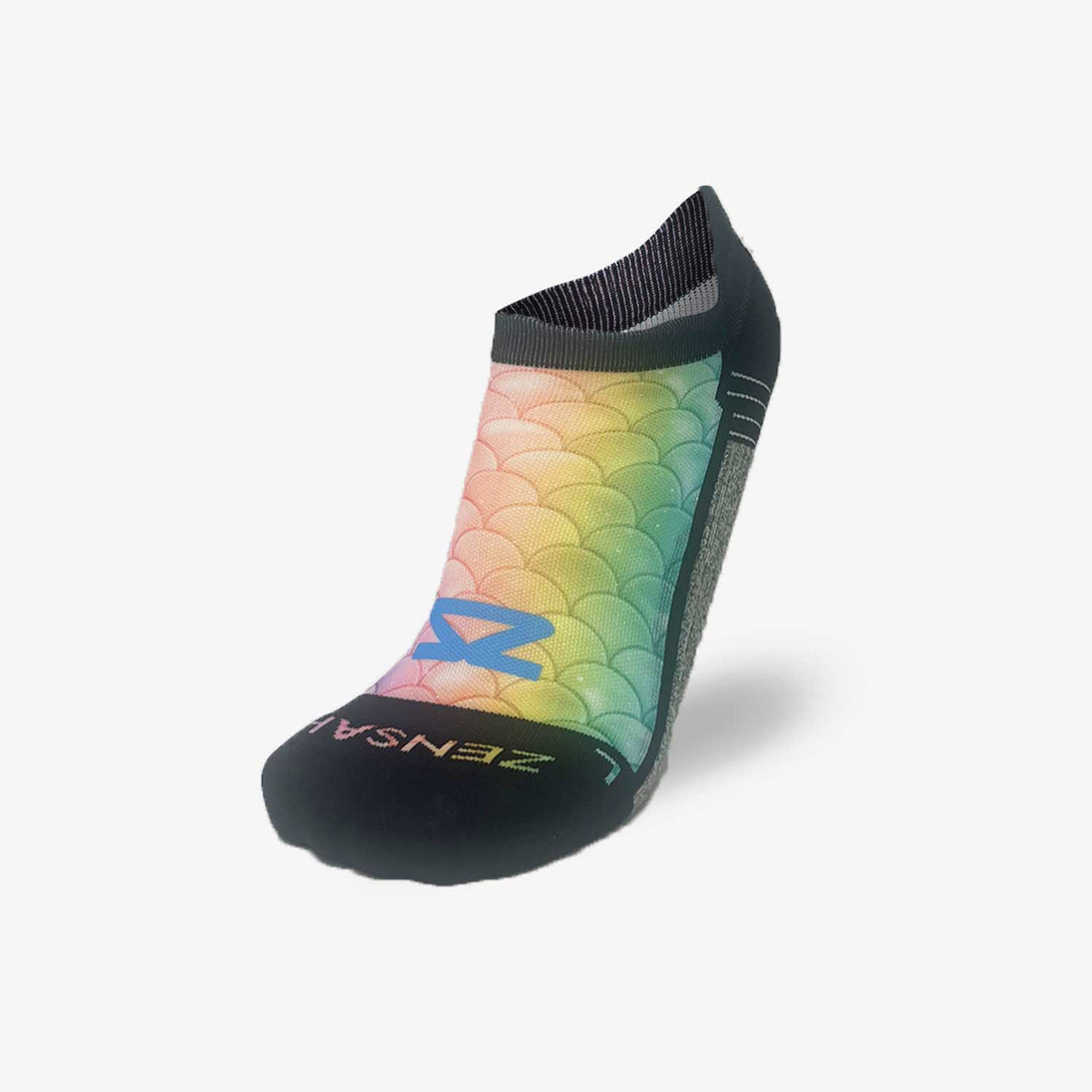 Rainbow Mermaid Tail Socks (No Show)