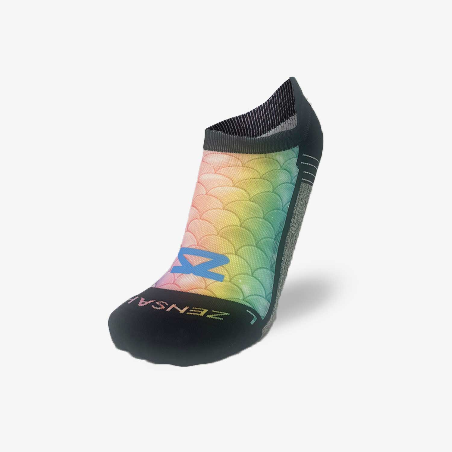 Rainbow Mermaid Tail Socks (No Show)