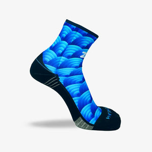 Abstract Wavebows Socks (Mini-Crew)Socks - Zensah