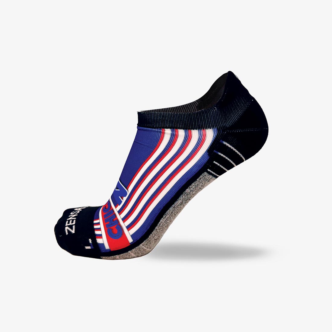 Old School Chicago Running Socks (No Show)Socks - Zensah