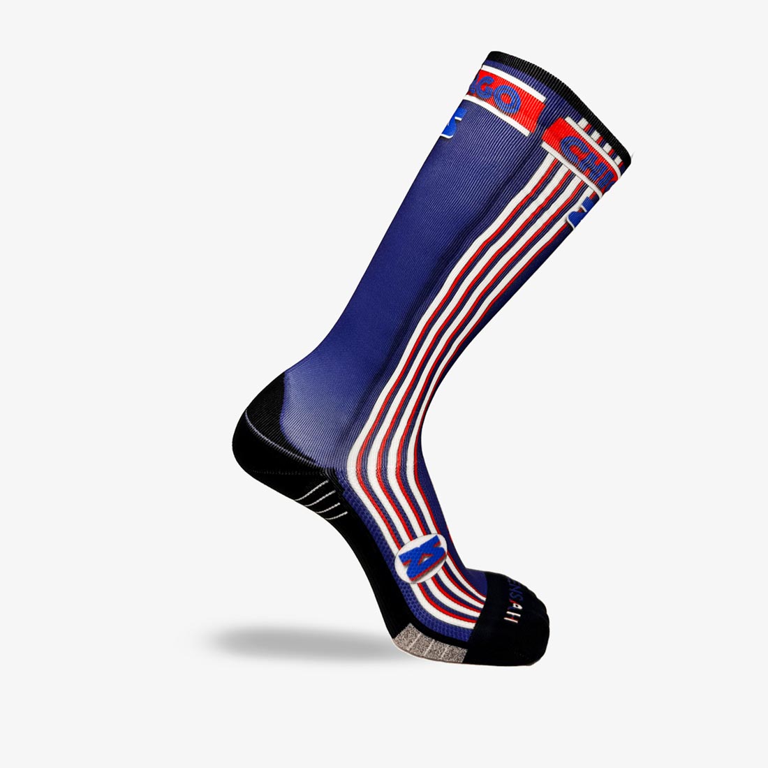 Old School Chicago Compression Socks (Knee-High)Socks - Zensah