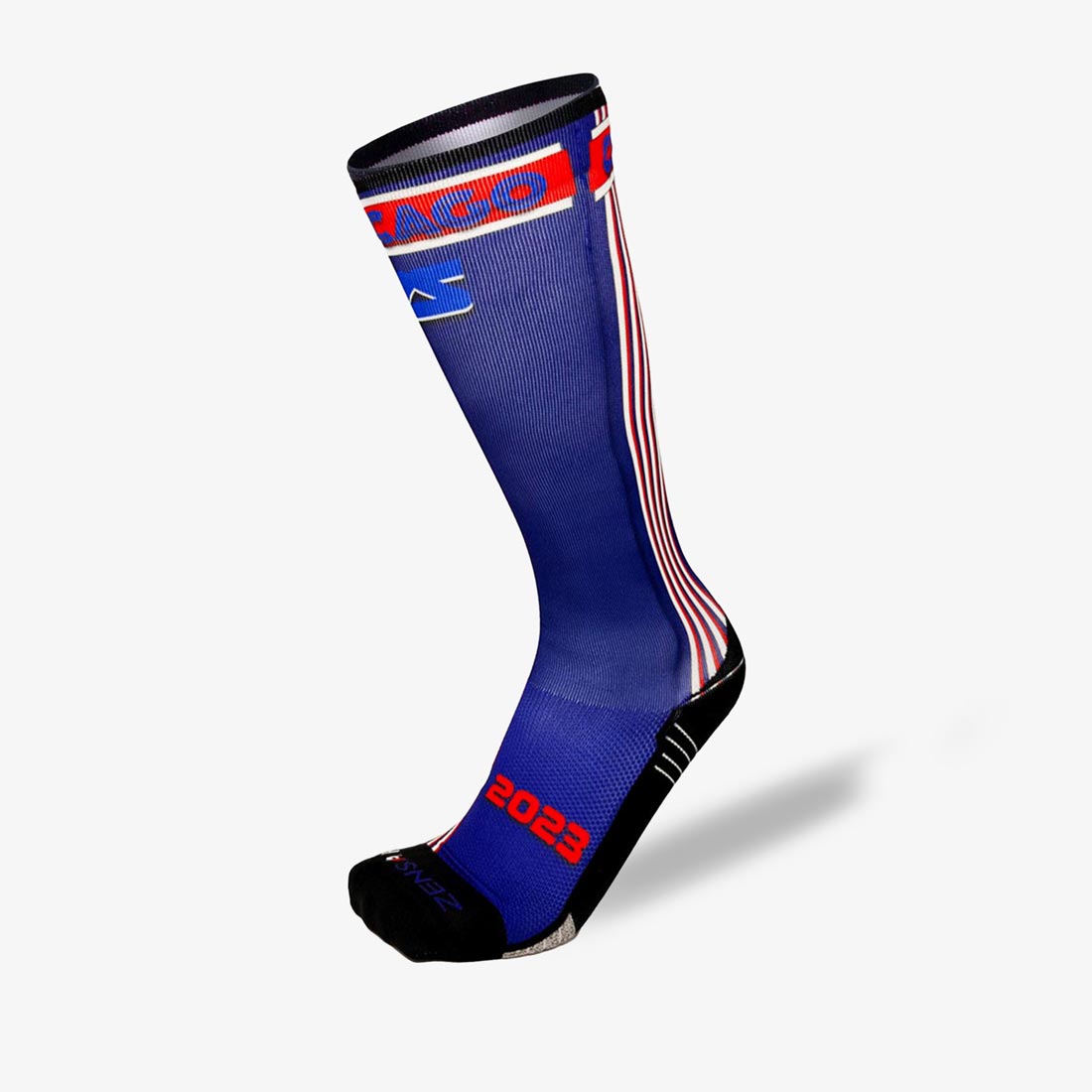 Old School Chicago Compression Socks (Knee-High)Socks - Zensah