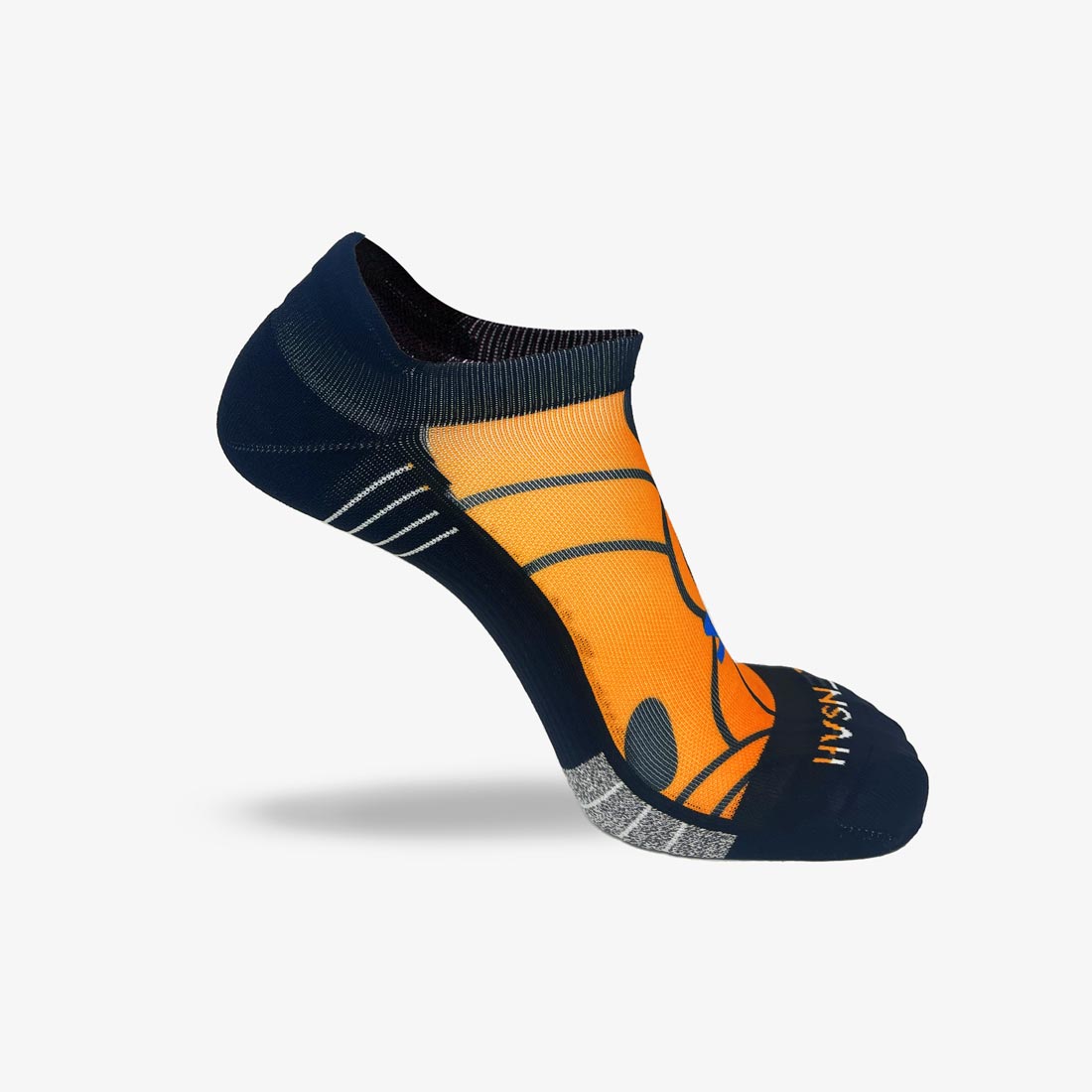 Overlapping Smileys Running Socks (No Show)Socks - Zensah