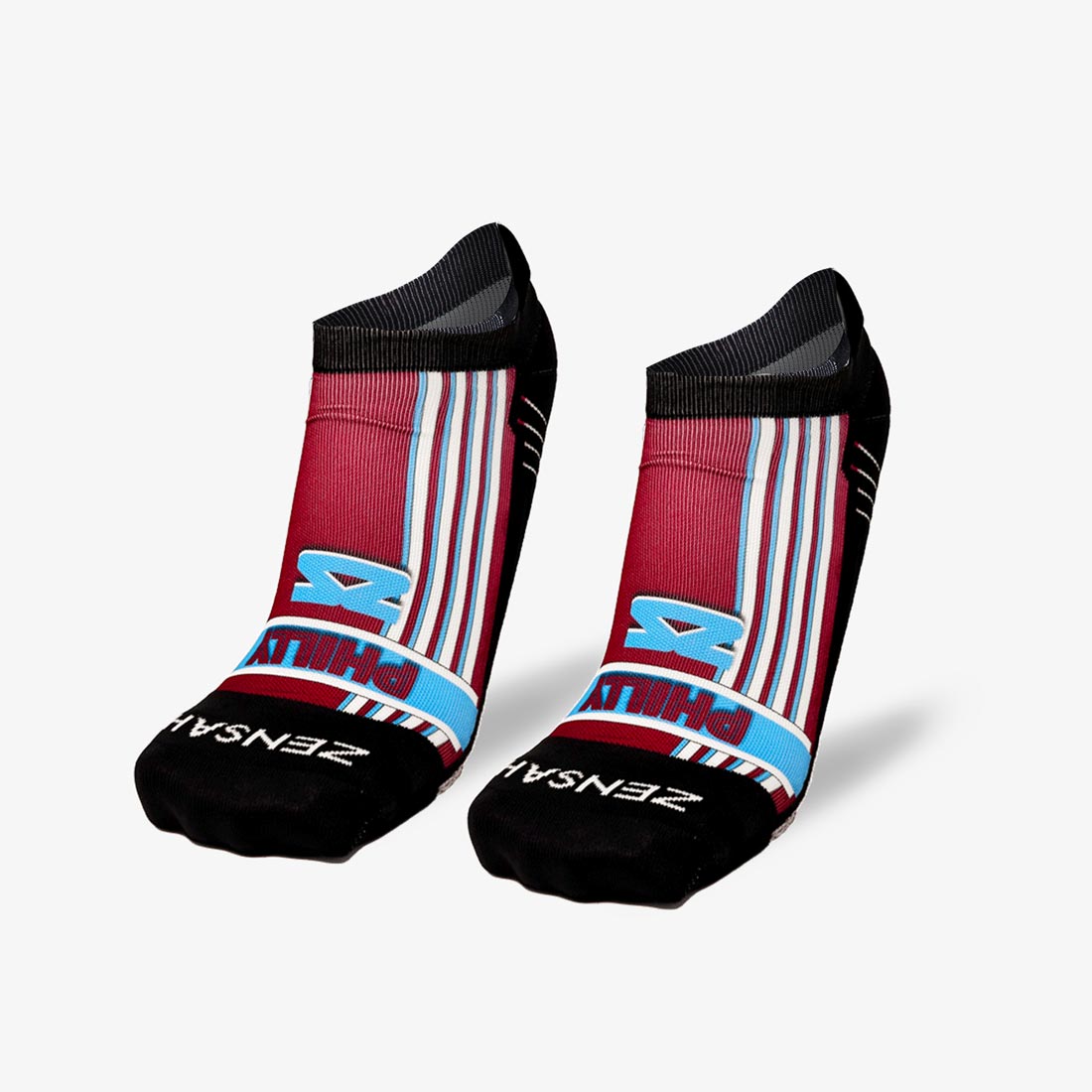 Old School Philadelphia Running Socks (No Show)Socks - Zensah