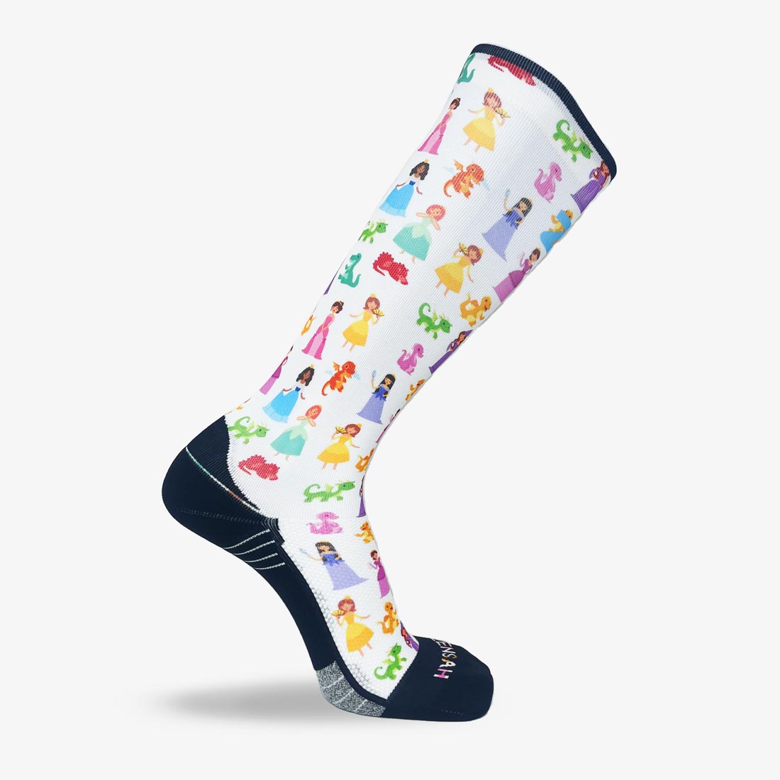 Princesses and Dragons Compression Socks (Knee-High)Socks - Zensah