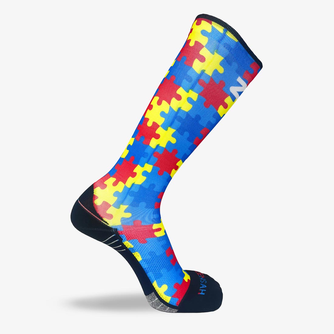 Puzzle Pieces Compression Socks (Knee-High)Socks - Zensah