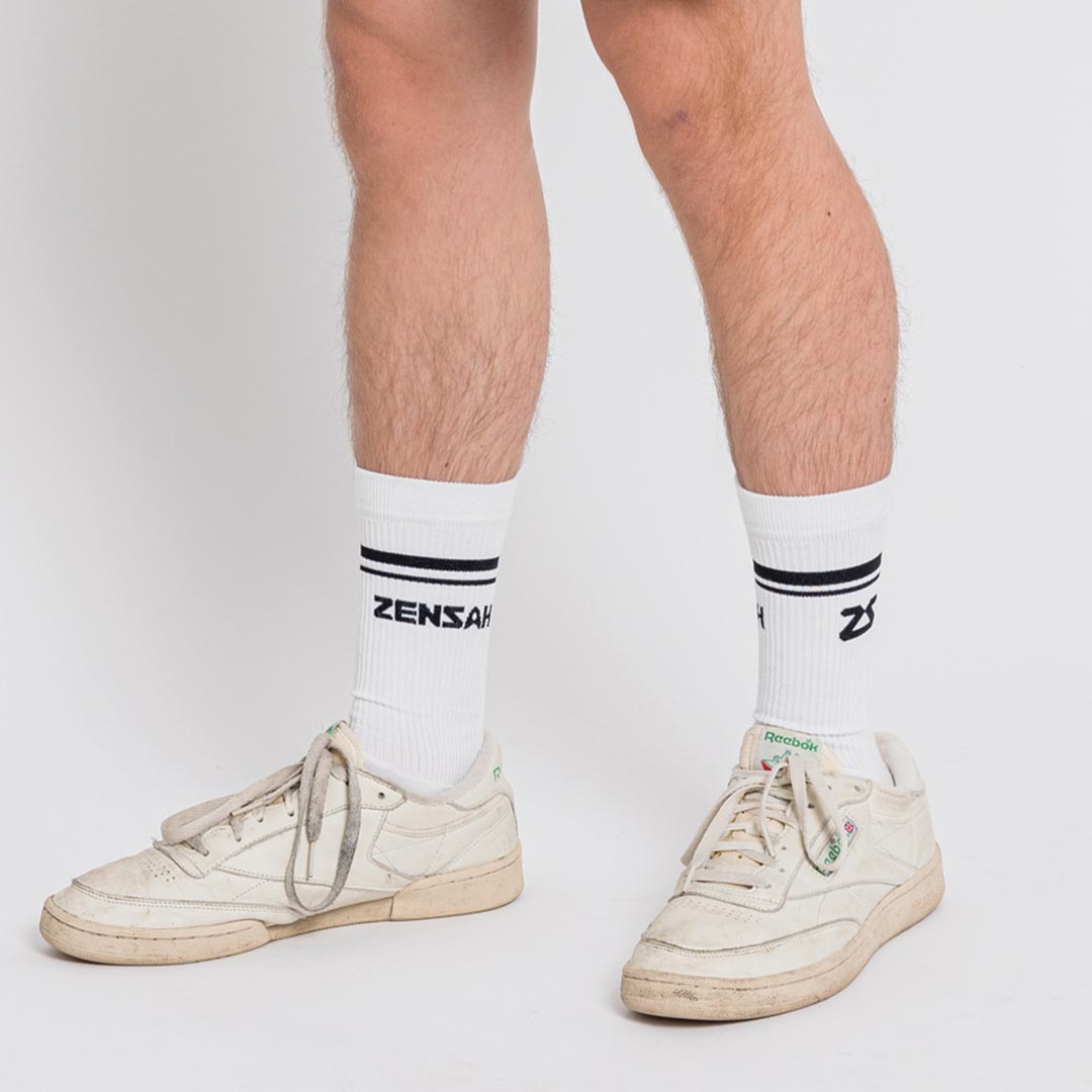 ZS Retro Stripe Socks (Crew)Socks - Zensah