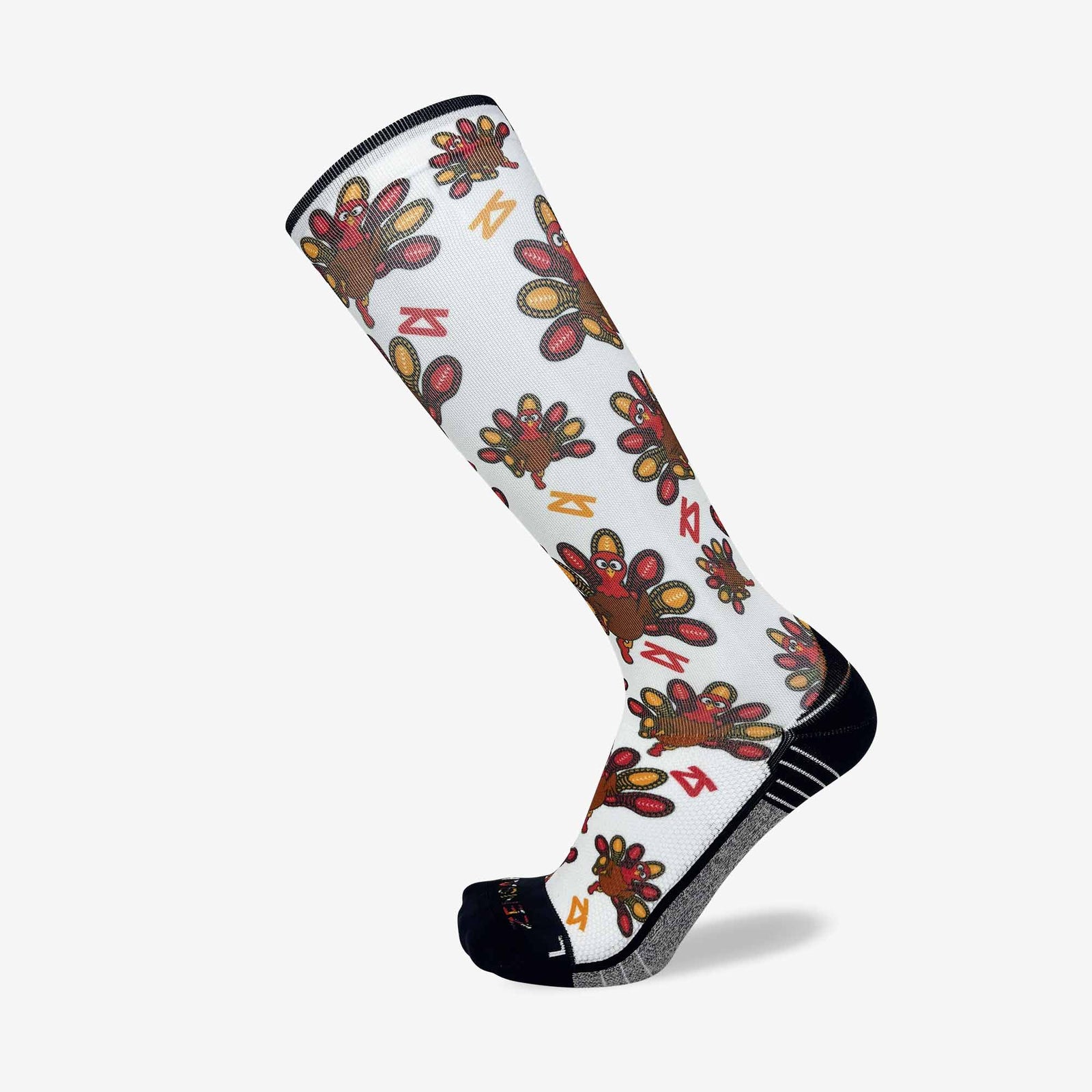 Runner Turkeys Compression Socks (Knee-High)