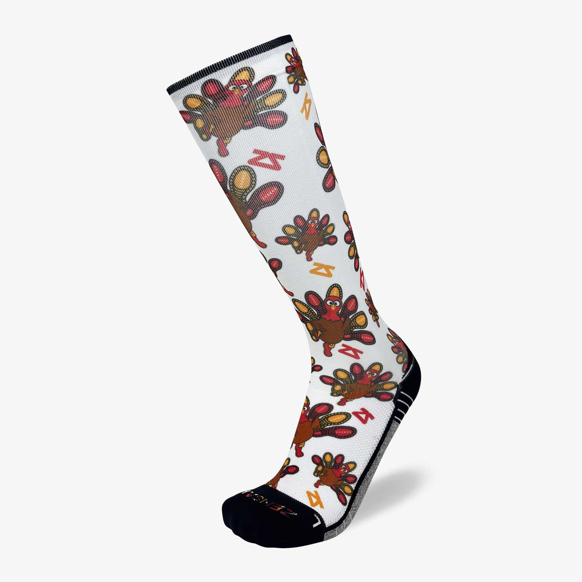 Runner Turkeys Compression Socks (Knee-High)