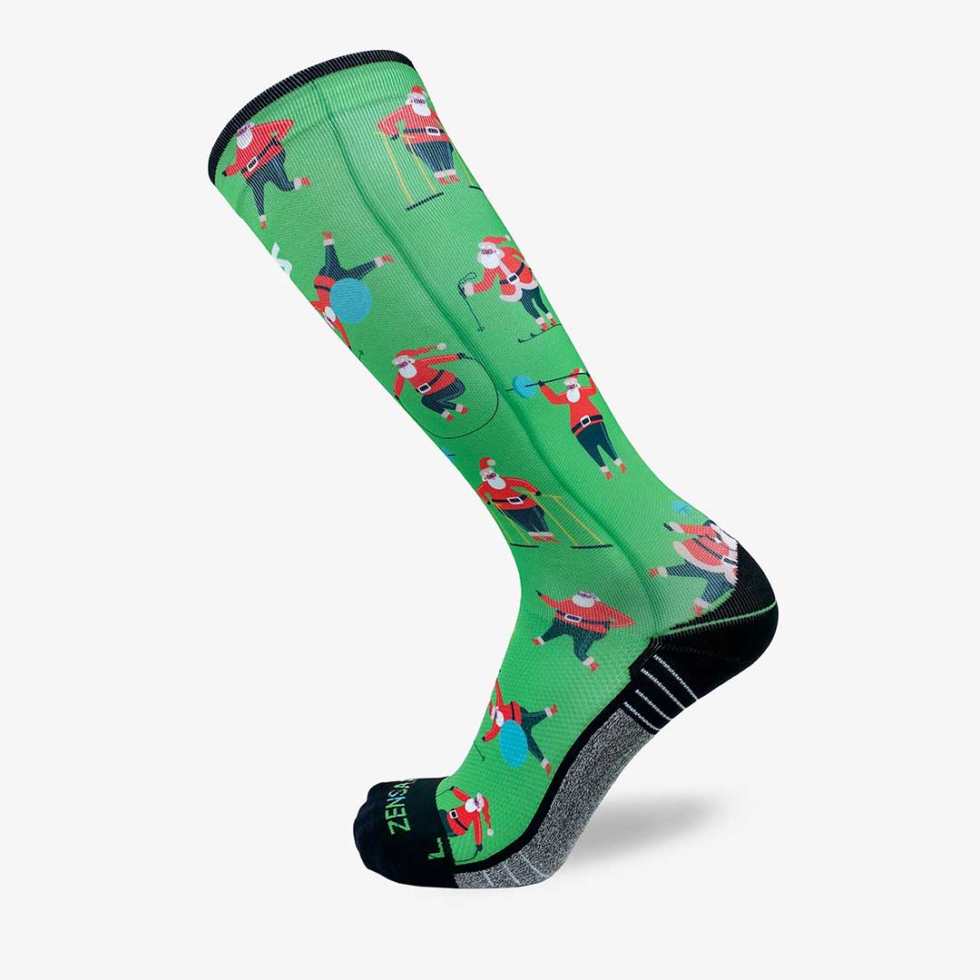 Santa Cardio Compression Socks (Knee-High)Socks - Zensah