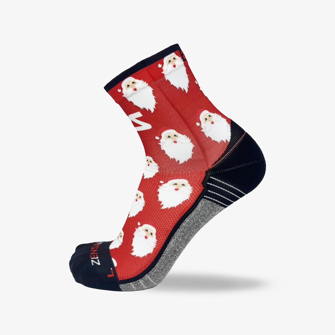 Santa Faces Socks (Mini-Crew)Socks - Zensah