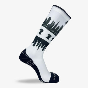 Philadelphia Skyline Compression Socks (Knee-High)Socks - Zensah