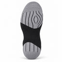 Tech+ Quarter Sock in Black, cushioned sole