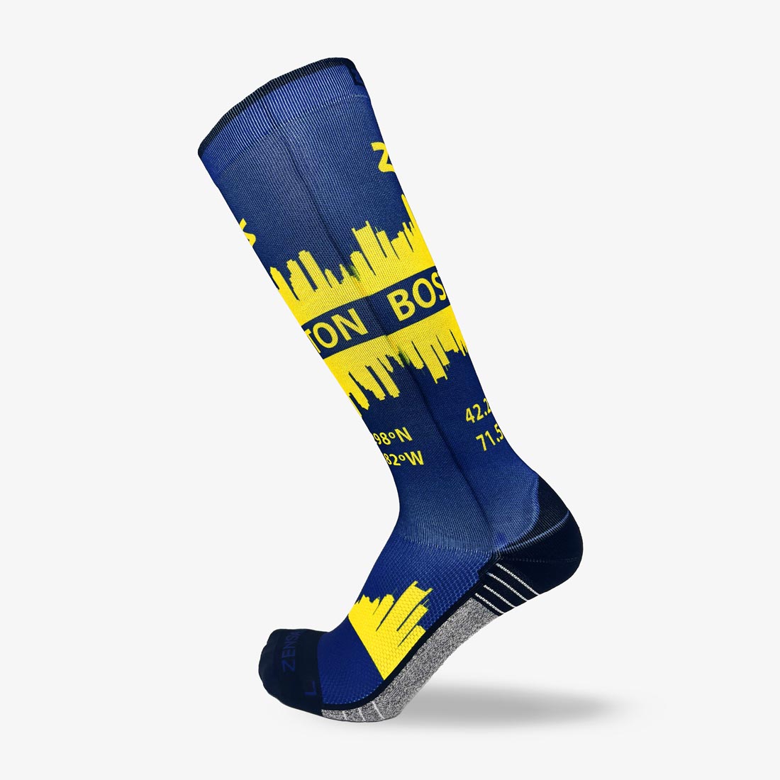 Boston Skyline Timeless Compression Socks (Knee-High)Socks - Zensah