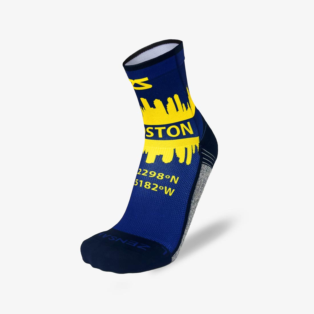 Boston Skyline Timeless Running Socks (Mini-Crew)Socks - Zensah