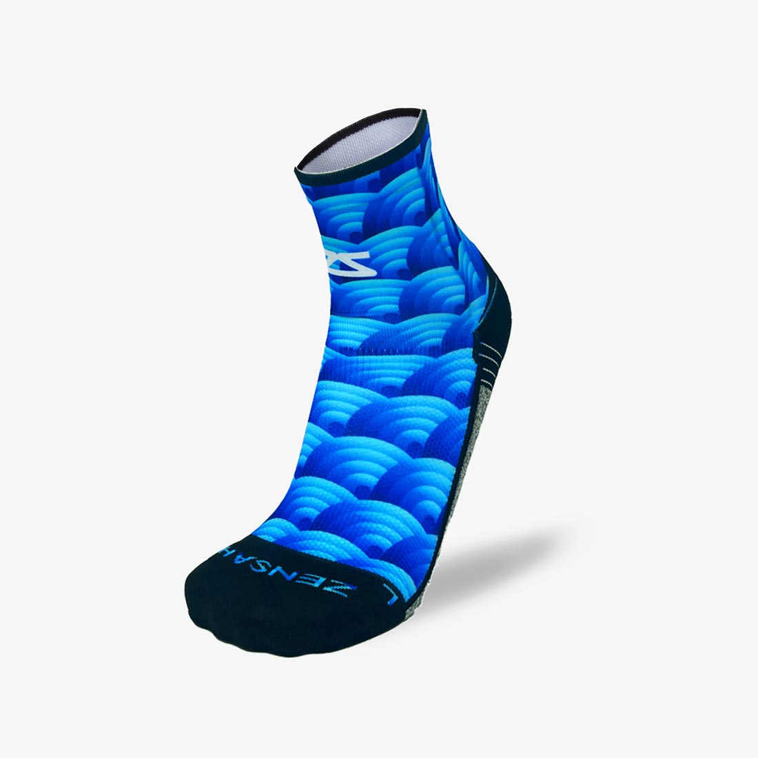 Abstract Wavebows Socks (Mini-Crew)Socks - Zensah