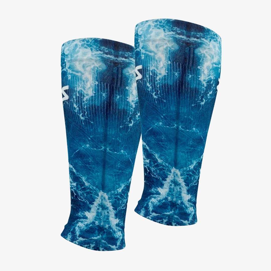 Ocean Compression Leg SleevesLeg Sleeves - Zensah