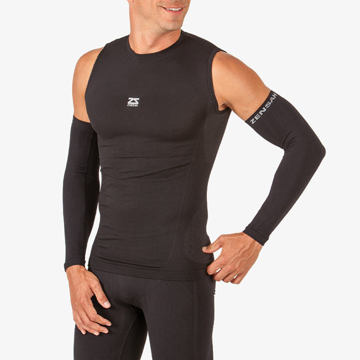 New Compression Shirts for Men 1/2 One Arm Long Sleeve Athletic