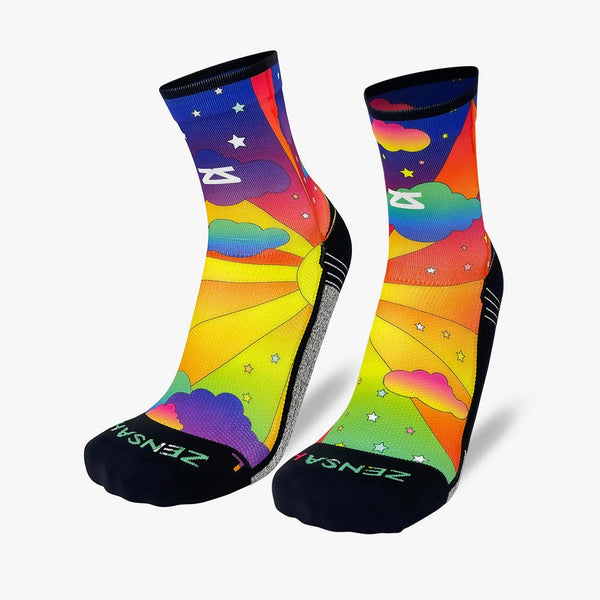 70s Scene Crew Running Socks | Zensah