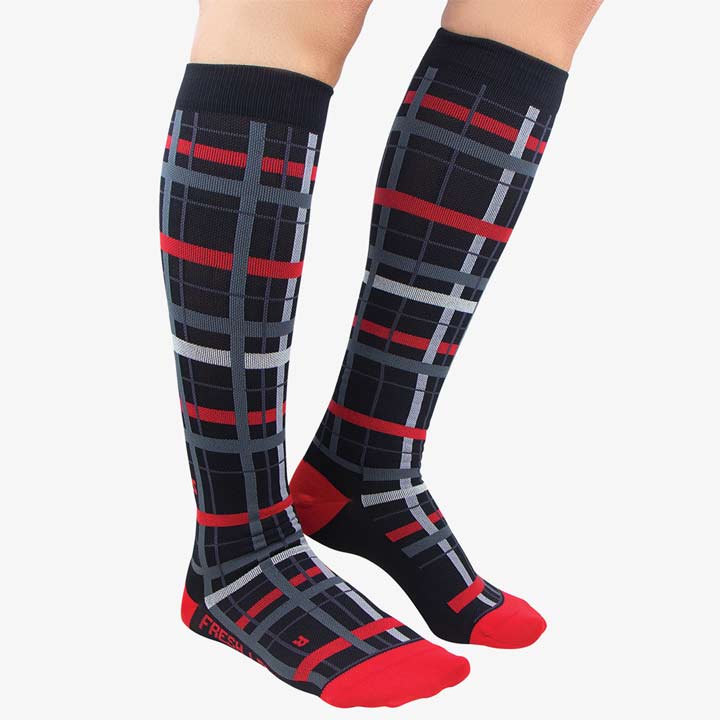 Plaid Compression SocksSocks - Zensah