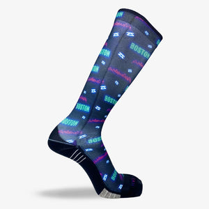 Neon Boston Compression Socks (Knee-High)Socks - Zensah