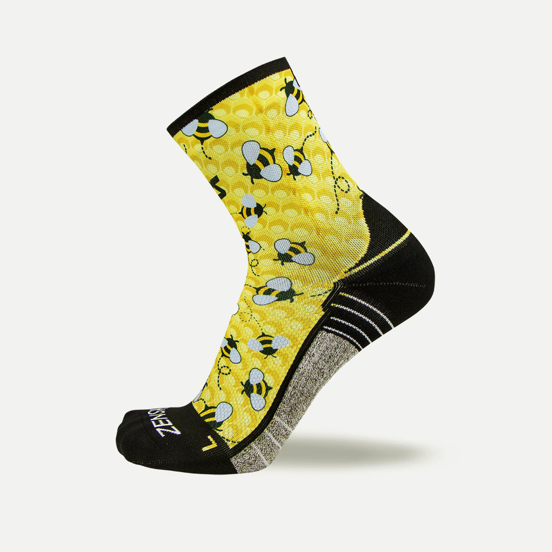 Bumblebees Socks (Mini Crew)Socks - Zensah