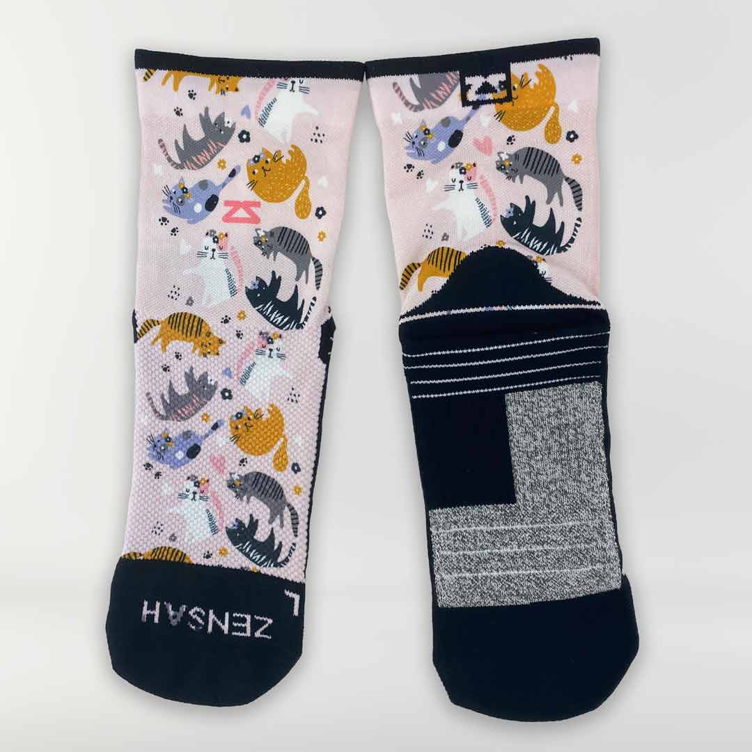Cats Socks (Mini-Crew)Socks - Zensah